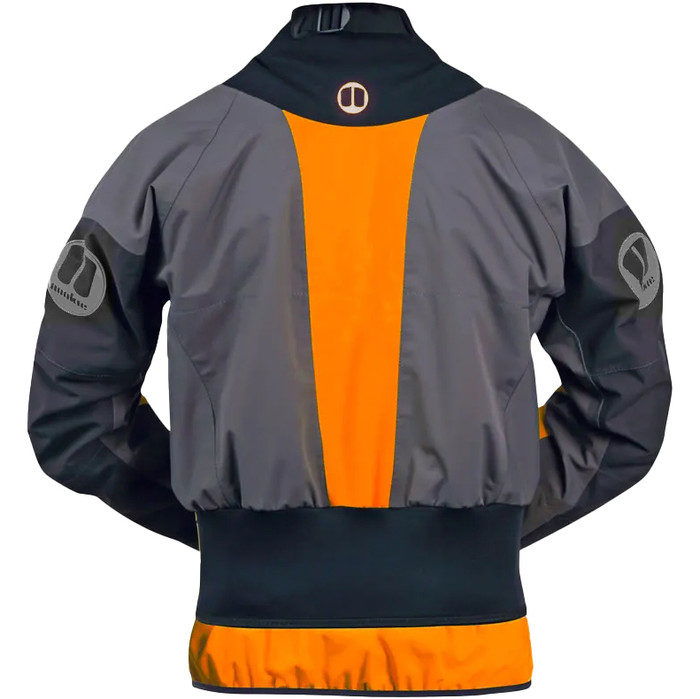 2024 Nookie Rush Chaqueta De Agua Blanca Ja20 - Naranja / Gris Marengo